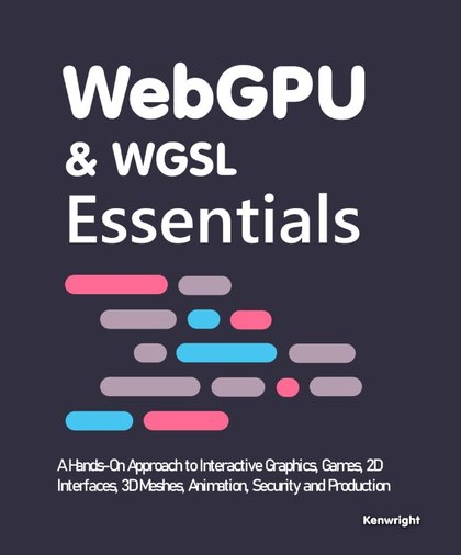 WebGPU & WGSL Essentials: A Hands-On Approach to Interactive Graphics, Games, 2D Interfaces, 3D Meshes, Animation, Security and Production — cover